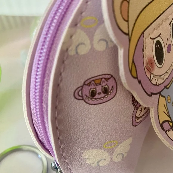 Cute Labubu Coin Purse faux leather - Picture 2 of 6